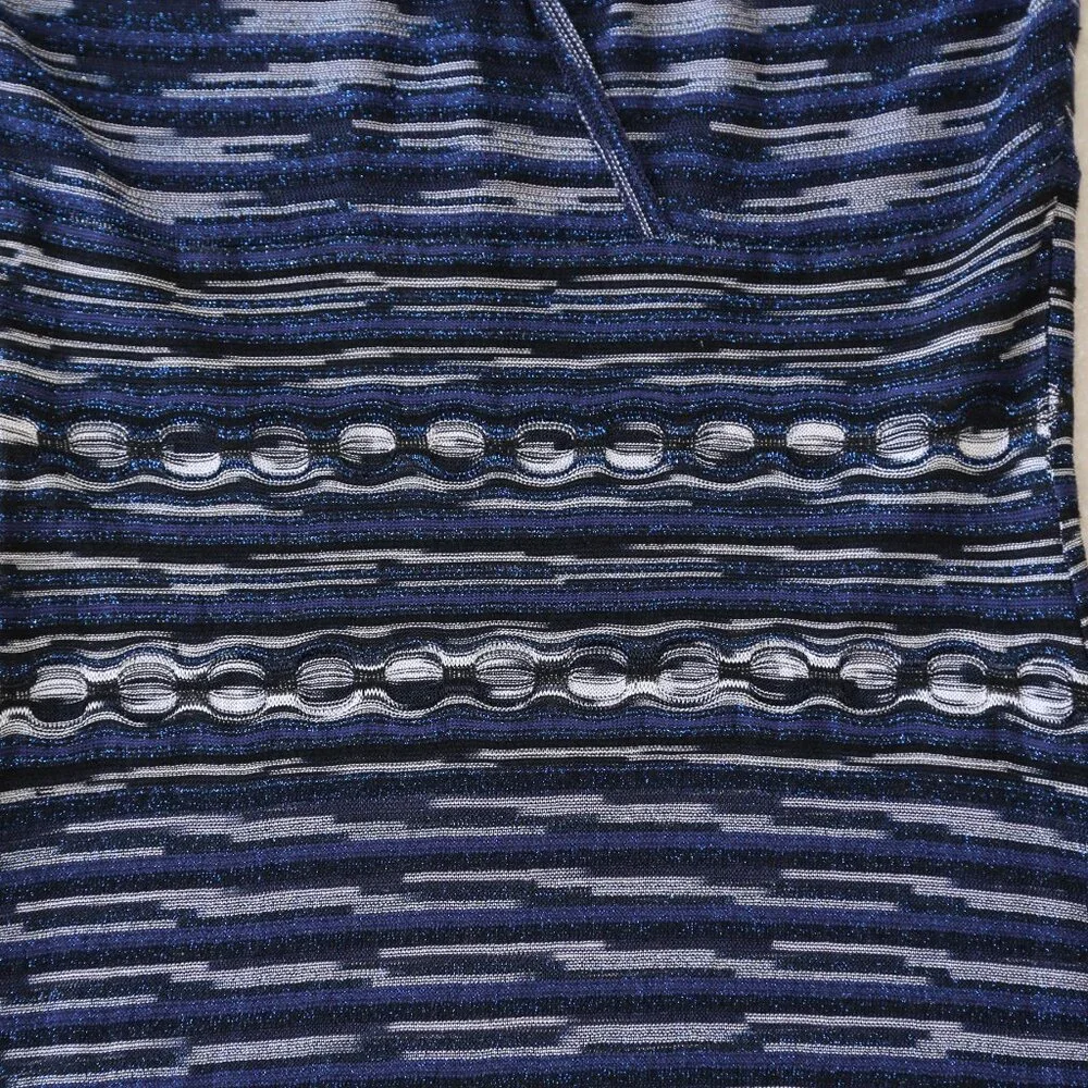 Gorgeous Missoni made in Italy V neck knit midi dress US Size 6 - Picture 6 of 10